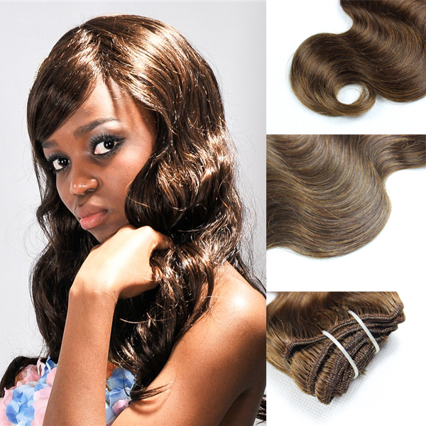 Cheap body wave clip in extensions LJ86